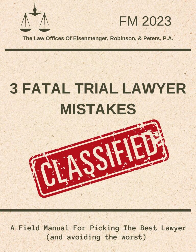 3 Fatal trial lawyer mistakes