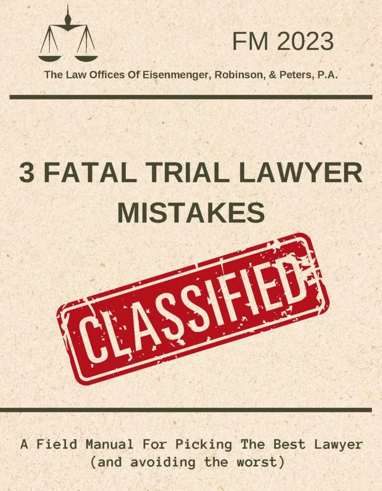 3 Fatal trial lawyer mistakes